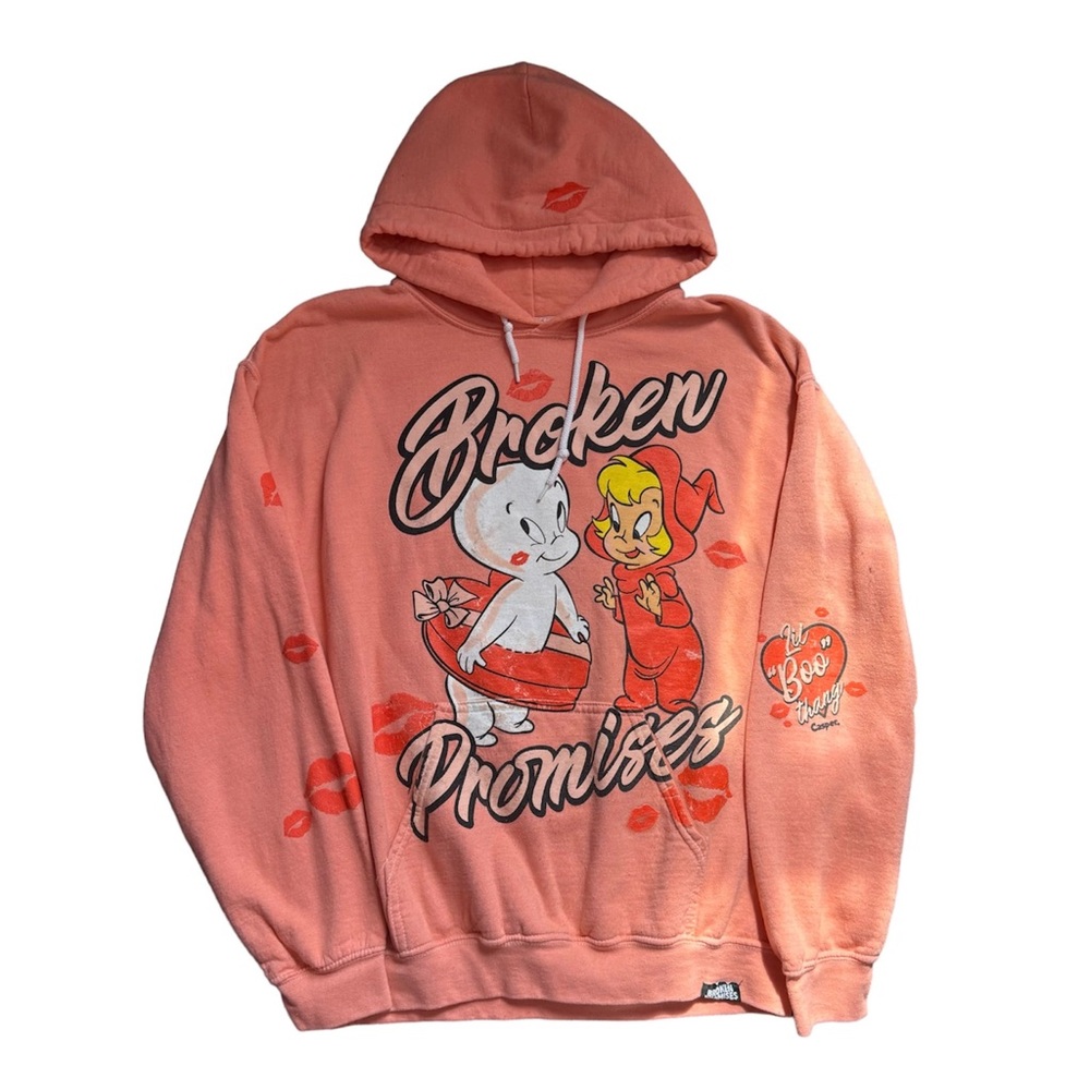 Broken Promises x Casper Lil Boo Thang Pink Womens Hoodie